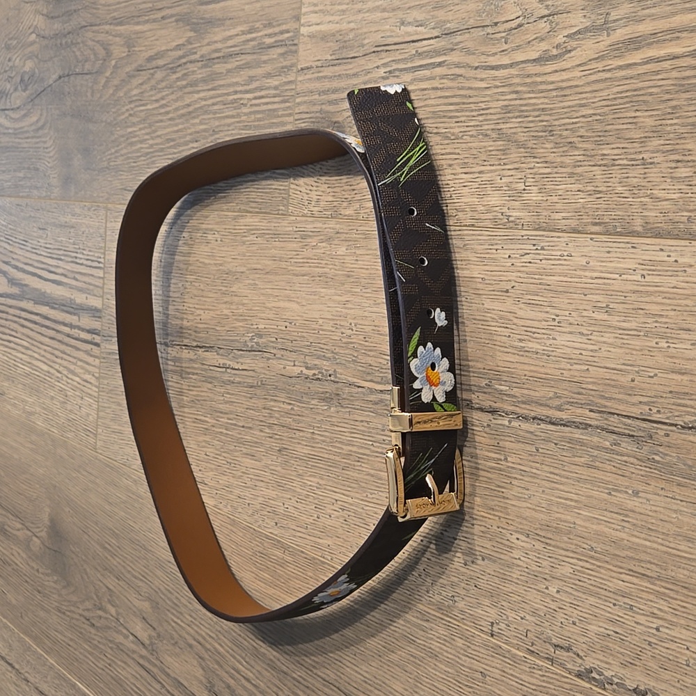 Michael Kors Floral Belt sz Large F